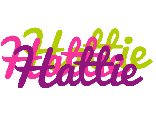 Hattie flowers logo