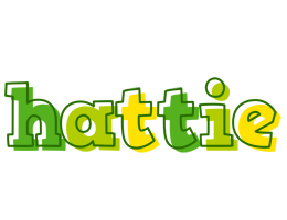 Hattie juice logo