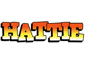 Hattie sunset logo