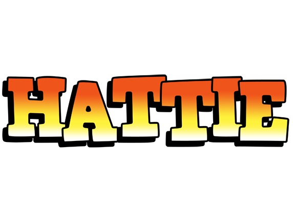 Hattie sunset logo