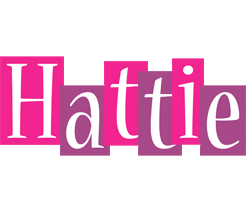 Hattie whine logo