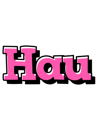 Hau girlish logo