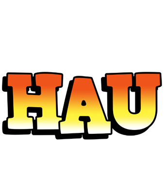 Hau sunset logo