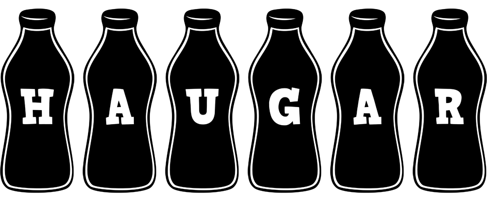 Haugar bottle logo