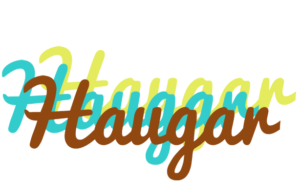 Haugar cupcake logo