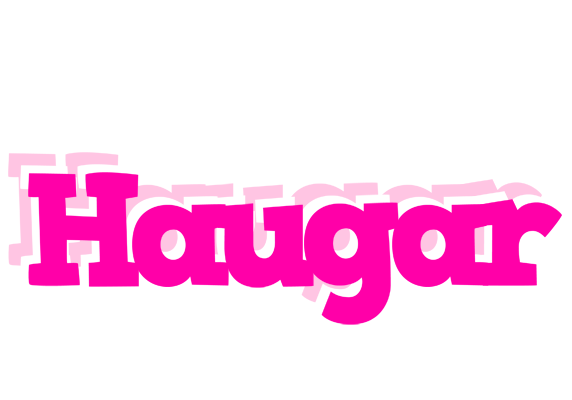 Haugar dancing logo