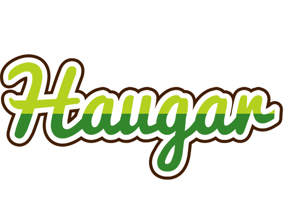 Haugar golfing logo