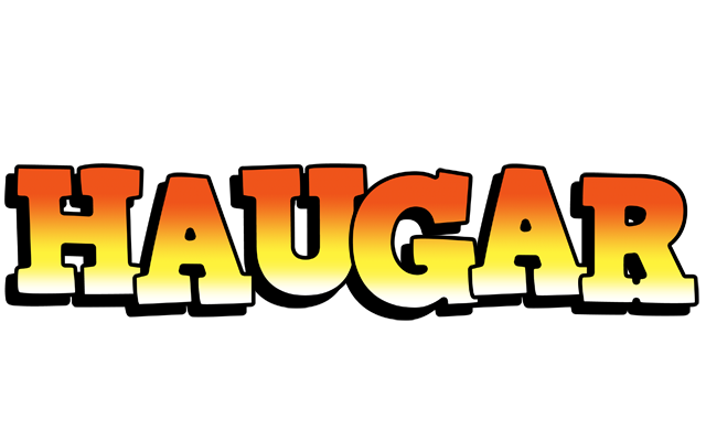 Haugar sunset logo