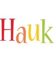 Hauk birthday logo