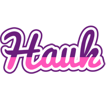 Hauk cheerful logo