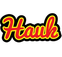 Hauk fireman logo