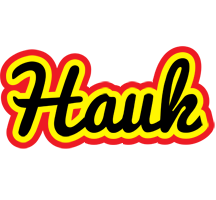 Hauk flaming logo