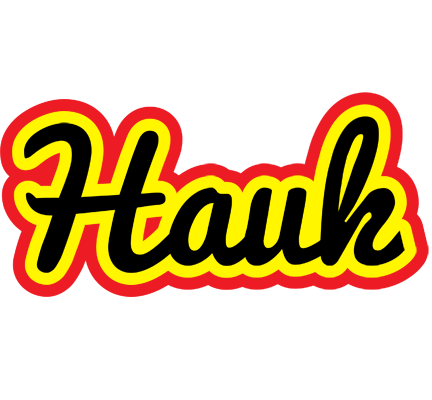 Hauk flaming logo