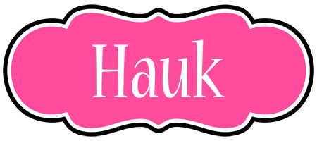 Hauk invitation logo