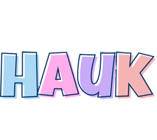 Hauk pastel logo