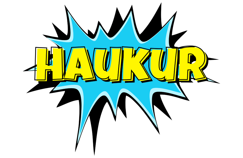 Haukur amazing logo