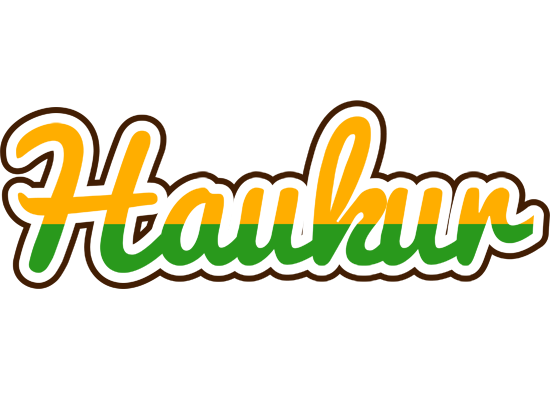 Haukur banana logo