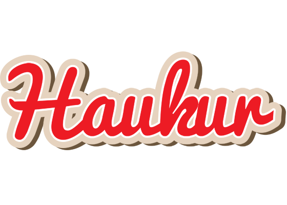 Haukur chocolate logo