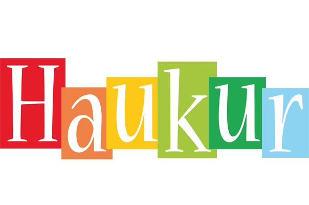 Haukur colors logo