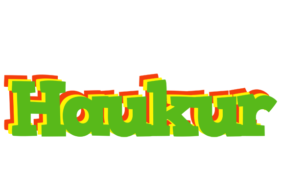 Haukur crocodile logo