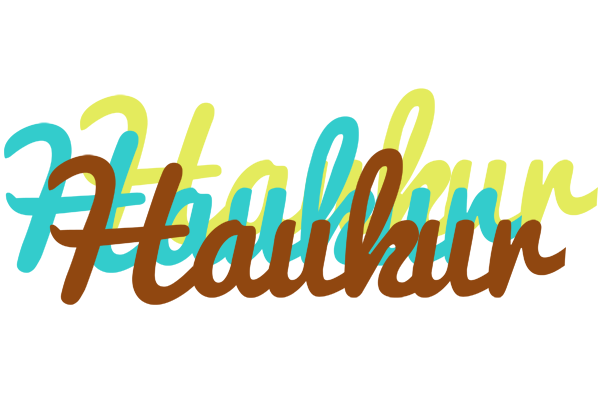 Haukur cupcake logo