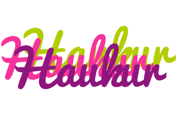 Haukur flowers logo
