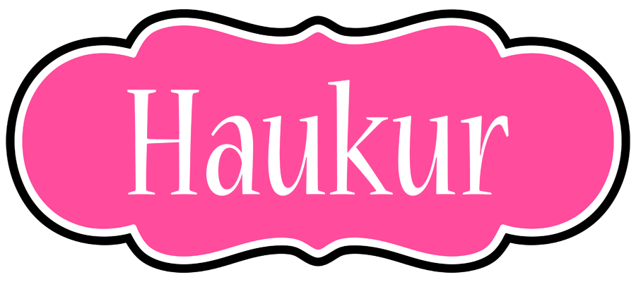 Haukur invitation logo