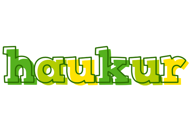 Haukur juice logo