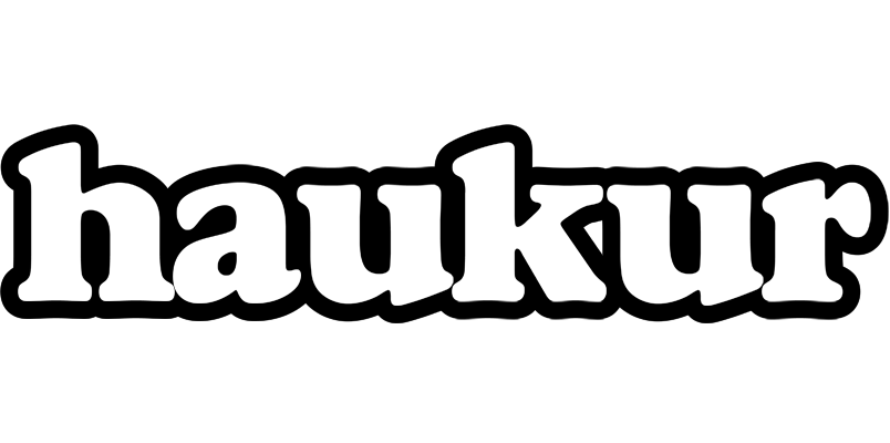 Haukur panda logo