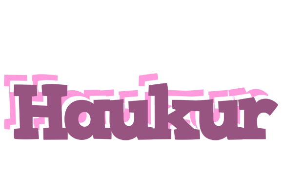 Haukur relaxing logo