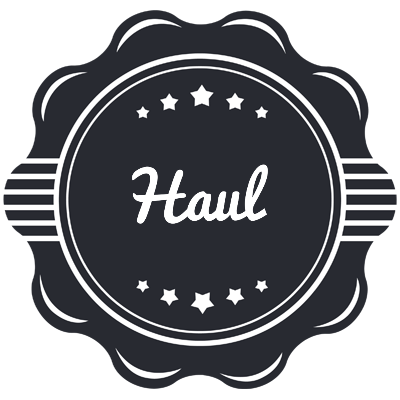 Haul badge logo