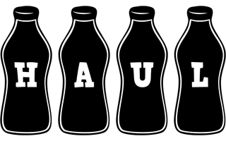 Haul bottle logo