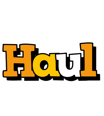 Haul cartoon logo