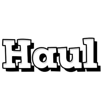 Haul snowing logo