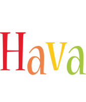 Hava birthday logo