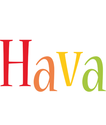 Hava birthday logo