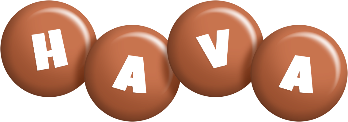 Hava candy-brown logo