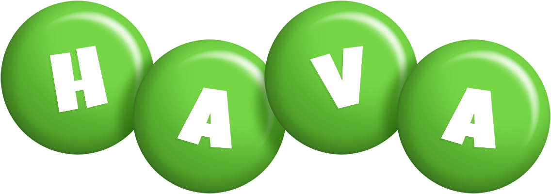 Hava candy-green logo