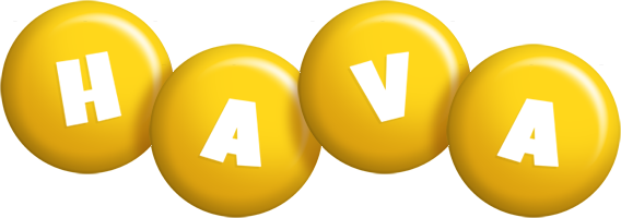 Hava candy-yellow logo