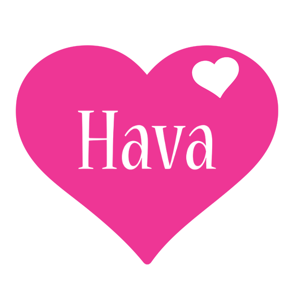 Hava love-heart logo