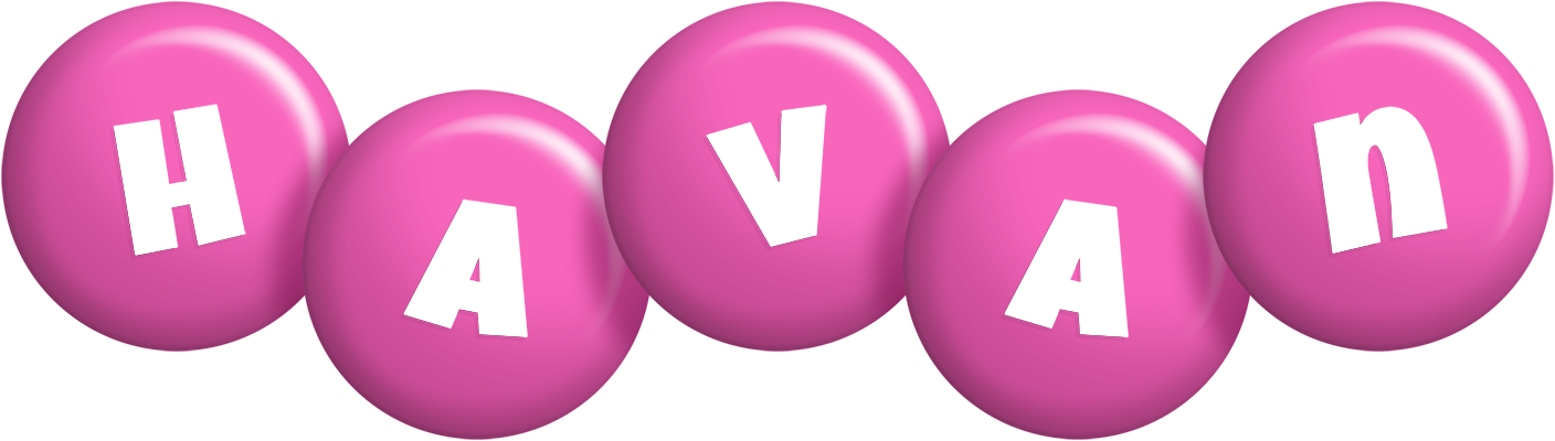 Havan candy-pink logo