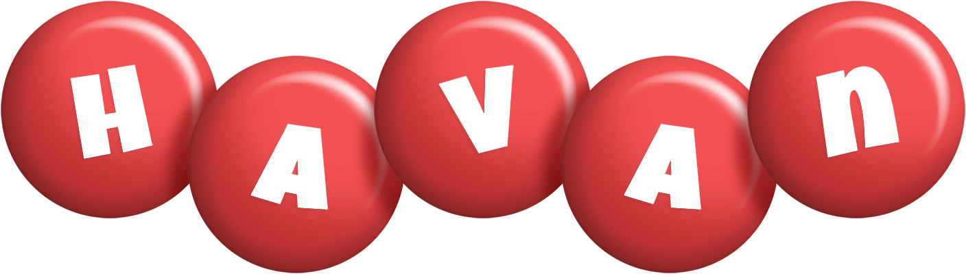 Havan candy-red logo