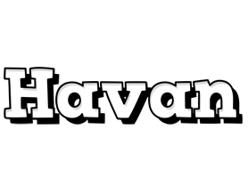 Havan snowing logo