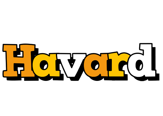 Havard cartoon logo