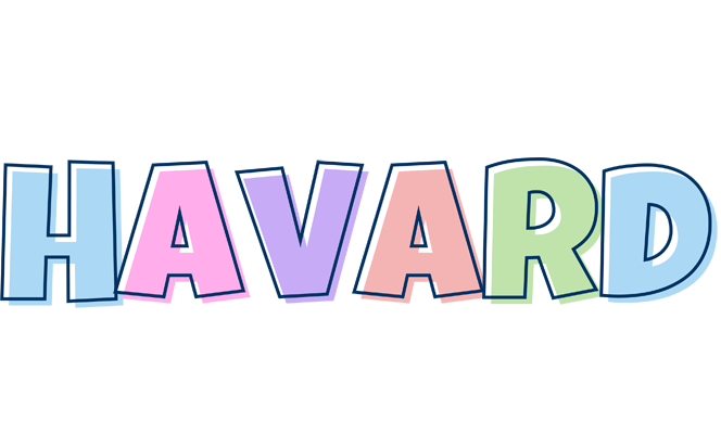 Havard pastel logo