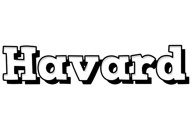 Havard snowing logo