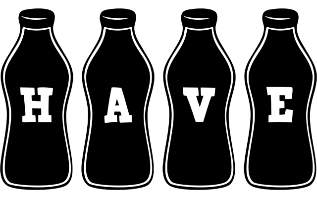 Have bottle logo