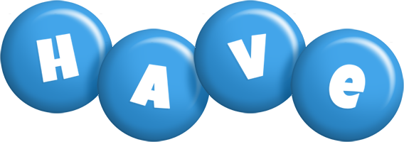 Have candy-blue logo