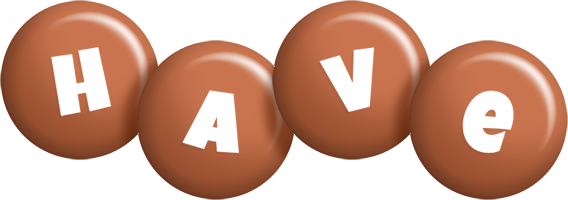 Have candy-brown logo