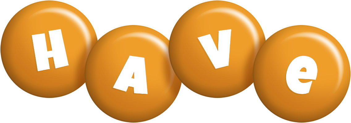 Have candy-orange logo